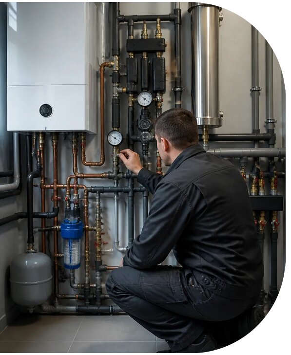 Техническое обслуживание котельной для дома в Сергиеве Посаде