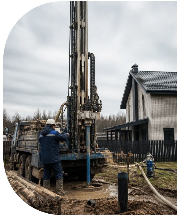 Бурение скважин на воду под ключ в Сергиеве Посаде от 122808 р. | АПаруса-Сгп